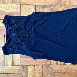 BCBG Beaded Sleeveless Top